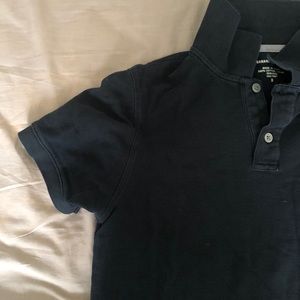 Banana Republic black polo shirt